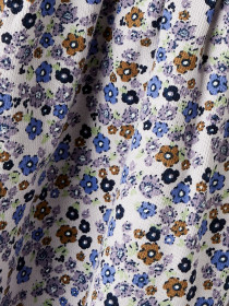 NAME IT Kjole Tuline Lilac Marble